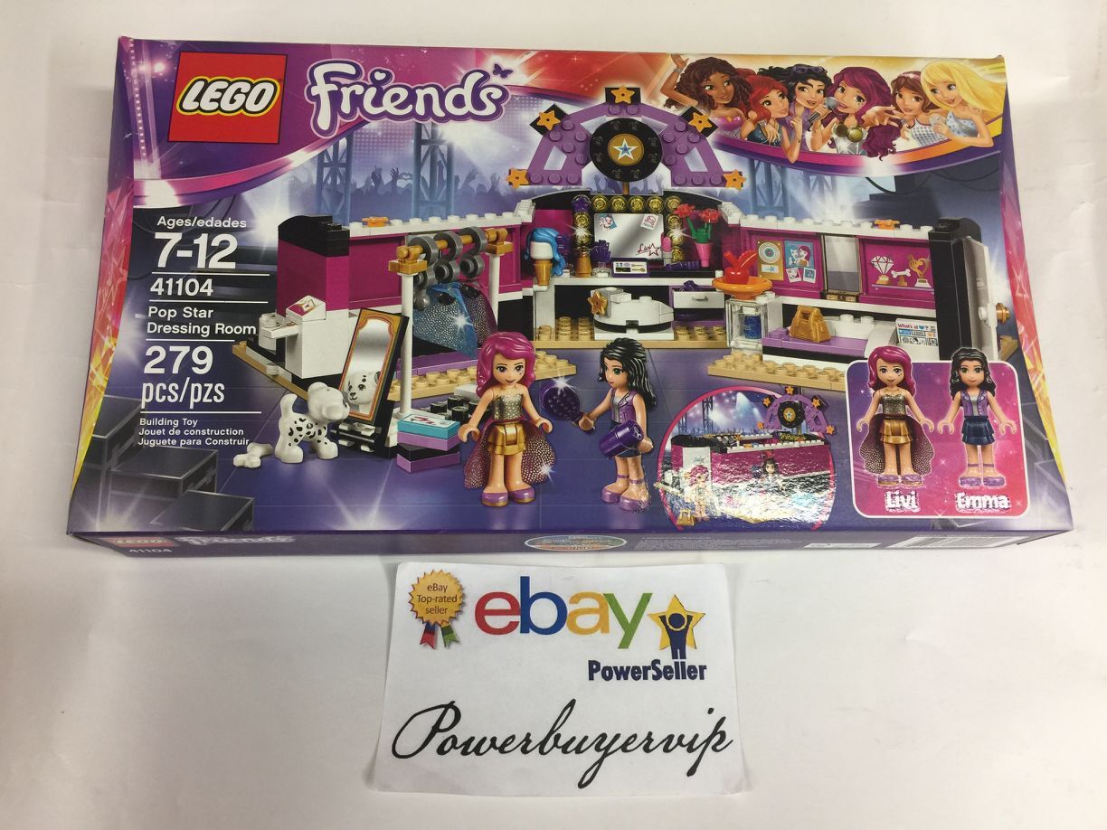 NEW LEGO Friends 41104 Pop Star Dressing Room Building Kit